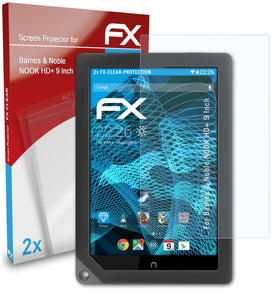atFoliX FX-Clear Schutzfolie für Barnes & Noble NOOK HD+ 9 Inch