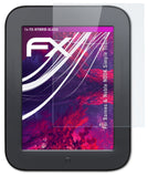 Glasfolie atFoliX kompatibel mit Barnes & Noble NOOK Simple Touch, 9H Hybrid-Glass FX