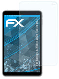 Schutzfolie atFoliX kompatibel mit Barnes & Noble NOOK Tablet 10.1, ultraklare FX (2X)
