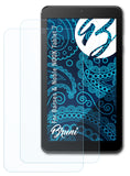 Bruni Schutzfolie kompatibel mit Barnes & Noble NOOK Tablet 7, glasklare Folie (2X)