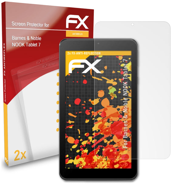 atFoliX FX-Antireflex Displayschutzfolie für Barnes & Noble NOOK Tablet 7