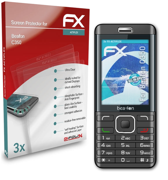 atFoliX FX-ActiFleX Displayschutzfolie für Beafon C350