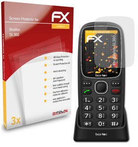 atFoliX FX-Antireflex Displayschutzfolie für Beafon SL360