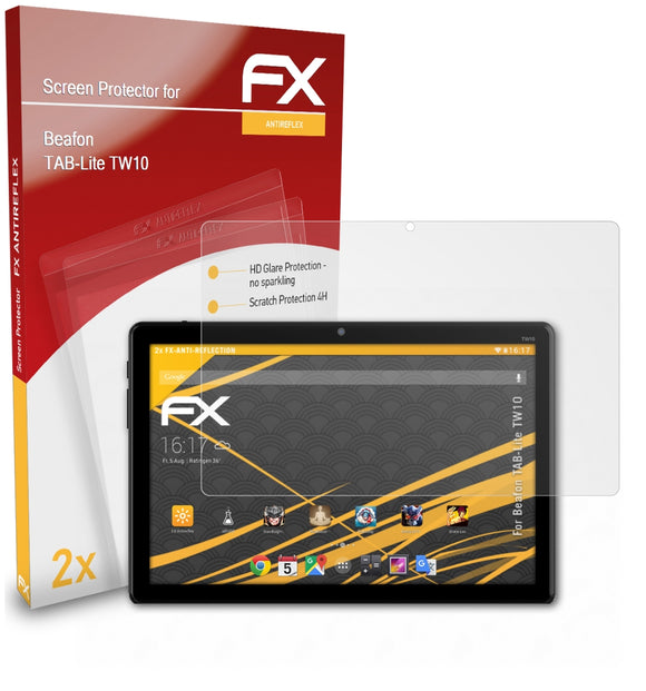 atFoliX FX-Antireflex Displayschutzfolie für Beafon TAB-Lite TW10