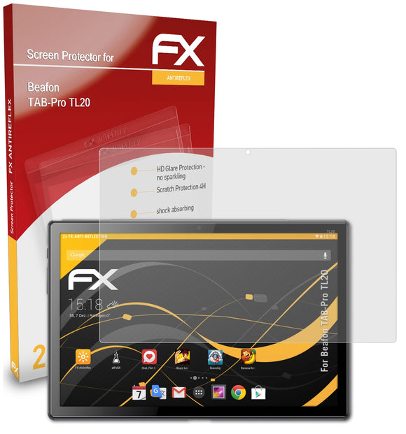 atFoliX FX-Antireflex Displayschutzfolie für Beafon TAB-Pro TL20