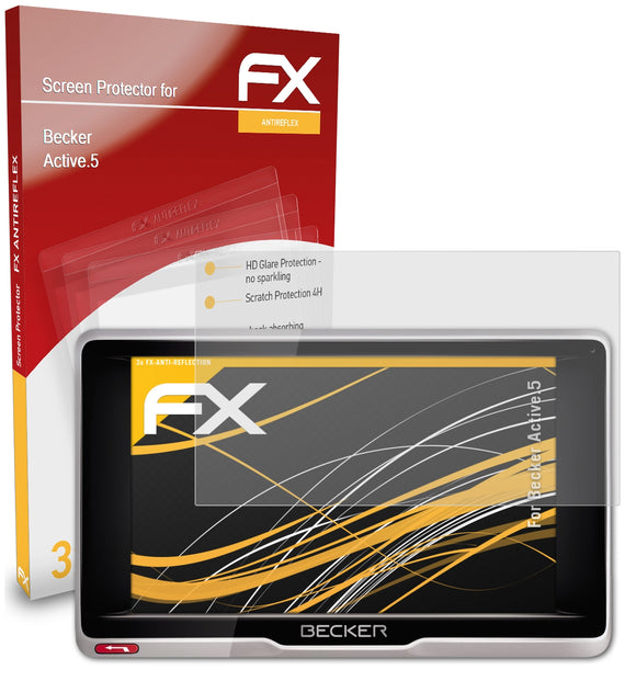 atFoliX FX-Antireflex Displayschutzfolie für Becker Active.5