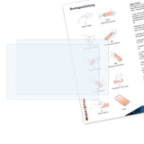 Lieferumfang von Becker Professional.5 LMU Basics-Clear Displayschutzfolie, Montage Zubehör inklusive
