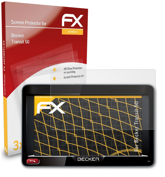atFoliX FX-Antireflex Displayschutzfolie für Becker Transit 50