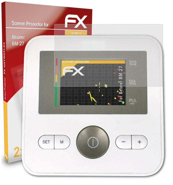 atFoliX FX-Antireflex Displayschutzfolie für Beurer BM 27
