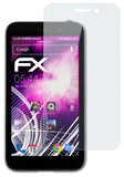Glasfolie atFoliX kompatibel mit Bittium Tough Mobile, 9H Hybrid-Glass FX