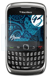 Schutzfolie Bruni kompatibel mit Blackberry 8900 Curve, glasklare (2X)