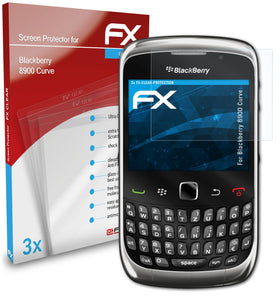 atFoliX FX-Clear Schutzfolie für Blackberry 8900 Curve