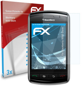 atFoliX FX-Clear Schutzfolie für Blackberry 9500 Storm