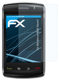 Schutzfolie atFoliX kompatibel mit Blackberry 9520 Storm2, ultraklare FX (3X)