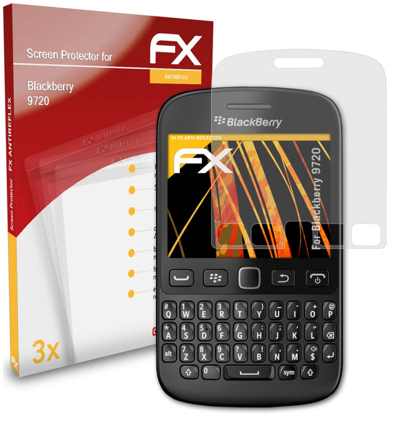 atFoliX FX-Antireflex Displayschutzfolie für Blackberry 9720