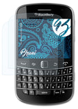 Schutzfolie Bruni kompatibel mit Blackberry Bold 9900, glasklare (2X)