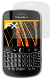 Panzerfolie atFoliX kompatibel mit Blackberry Bold 9900, entspiegelnde und stoßdämpfende FX (3X)