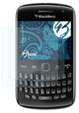 Schutzfolie Bruni kompatibel mit Blackberry Curve 9360, glasklare (2X)