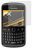 Panzerfolie atFoliX kompatibel mit Blackberry Curve 9360, entspiegelnde und stoßdämpfende FX (3X)