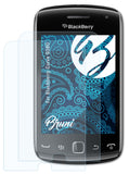 Schutzfolie Bruni kompatibel mit Blackberry Curve 9380, glasklare (2X)