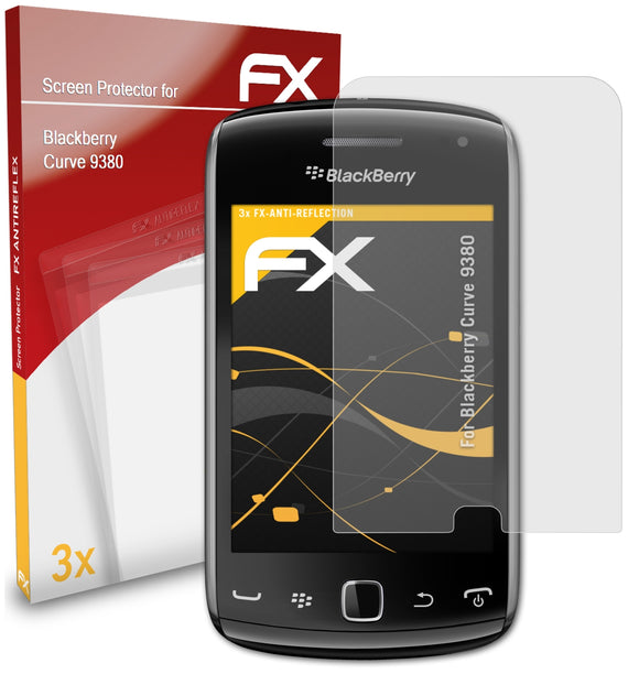 atFoliX FX-Antireflex Displayschutzfolie für Blackberry Curve 9380