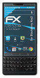 Schutzfolie atFoliX kompatibel mit Blackberry Key2, ultraklare FX (3X)