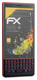 Panzerfolie atFoliX kompatibel mit Blackberry Key2 LE, entspiegelnde und stoßdämpfende FX (3X)
