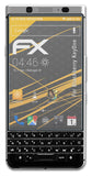 Panzerfolie atFoliX kompatibel mit Blackberry KeyOne, entspiegelnde und stoßdämpfende FX (3X)