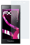 Glasfolie atFoliX kompatibel mit Blackberry Leap, 9H Hybrid-Glass FX