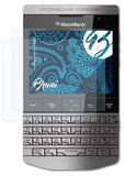 Schutzfolie Bruni kompatibel mit Blackberry P9981, glasklare (2X)