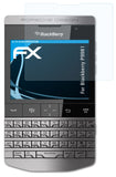 Schutzfolie atFoliX kompatibel mit Blackberry P9981, ultraklare FX (3X)
