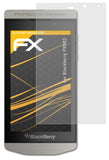 Panzerfolie atFoliX kompatibel mit Blackberry P9982, entspiegelnde und stoßdämpfende FX (3X)