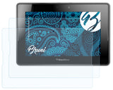 Bruni Schutzfolie kompatibel mit Blackberry Playbook 3G+, glasklare Folie (2X)