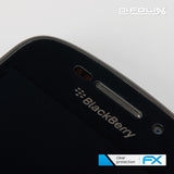 Schutzfolie atFoliX kompatibel mit Blackberry Q10, ultraklare FX (3X)