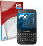atFoliX FX-Clear Schutzfolie für Blackberry Q5
