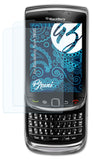 Schutzfolie Bruni kompatibel mit Blackberry Torch 9800, glasklare (2X)