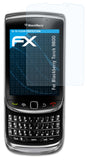Schutzfolie atFoliX kompatibel mit Blackberry Torch 9800, ultraklare FX (3X)