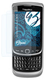 Schutzfolie Bruni kompatibel mit Blackberry Torch 9810, glasklare (2X)