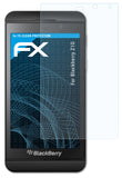Schutzfolie atFoliX kompatibel mit Blackberry Z10, ultraklare FX (3X)