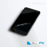 Schutzfolie atFoliX kompatibel mit Blackberry Z10, ultraklare FX (3X)