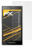 Panzerfolie atFoliX kompatibel mit Blackberry Z3, entspiegelnde und stoßdämpfende FX (3X)