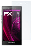 Glasfolie atFoliX kompatibel mit Blackberry Z3, 9H Hybrid-Glass FX