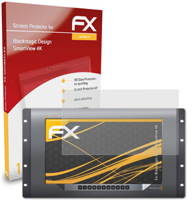 atFoliX FX-Antireflex Displayschutzfolie für Blackmagic Design SmartView 4K