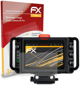 atFoliX FX-Antireflex Displayschutzfolie für Blackmagic Design Studio Camera 4K Pro