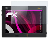 Glasfolie atFoliX kompatibel mit Blackmagic Design Video Assist 7 12G HDR, 9H Hybrid-Glass FX