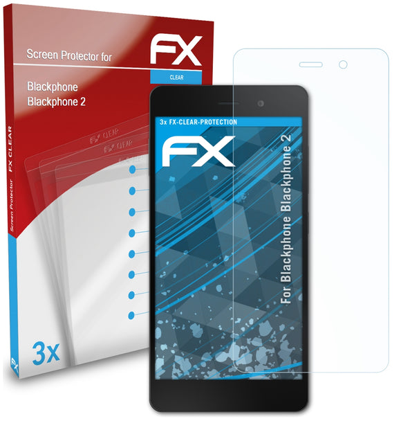 atFoliX FX-Clear Schutzfolie für Blackphone Blackphone 2