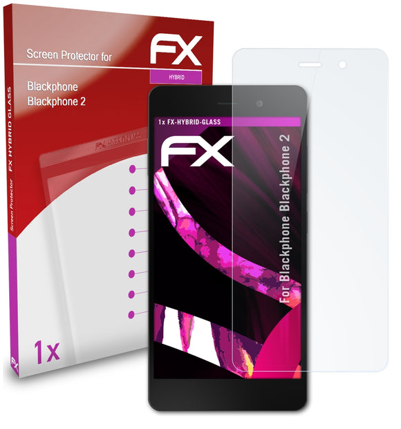 atFoliX FX-Hybrid-Glass Panzerglasfolie für Blackphone Blackphone 2