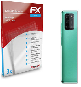 atFoliX FX-Clear Schutzfolie für Blackview A100 Lens