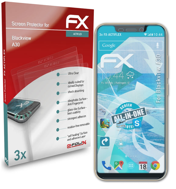 atFoliX FX-ActiFleX Displayschutzfolie für Blackview A30