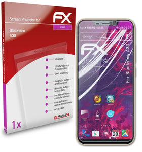 atFoliX FX-Hybrid-Glass Panzerglasfolie für Blackview A30